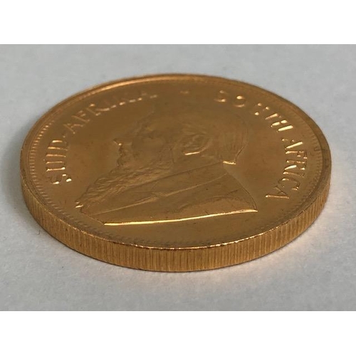 14 - Full Gold Krugerrand 1oz of fine gold 1974