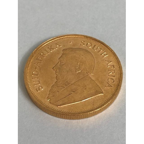 18 - Full Gold Krugerrand 1oz of fine gold 1974