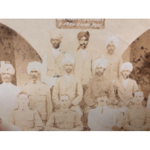 188 - Military interest, pre WW1 photographs of 2-4th Bn Dorset Regiment in India, including XI Batt footb... 