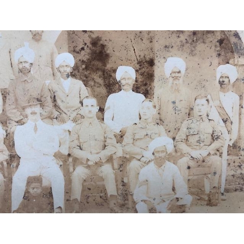 188 - Military interest, pre WW1 photographs of 2-4th Bn Dorset Regiment in India, including XI Batt footb... 