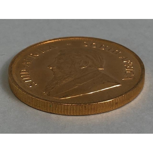 19 - Full Gold Krugerrand 1oz of fine gold 1974