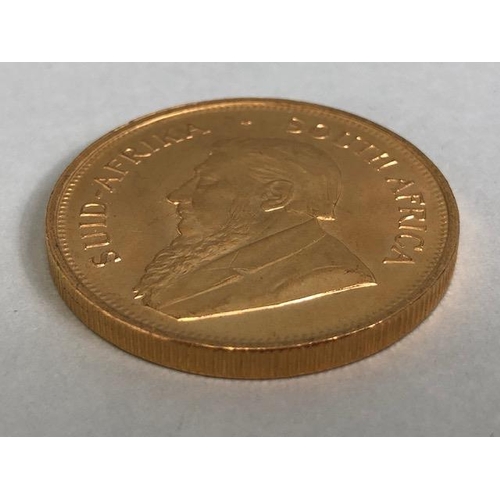 20 - Full Gold Krugerrand 1oz of fine gold 1974