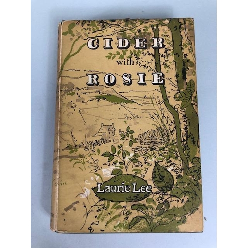 213 - Collectors books, 'Cider with Rosie' Laurie Lee, November 1959, first edition, with dust jacket