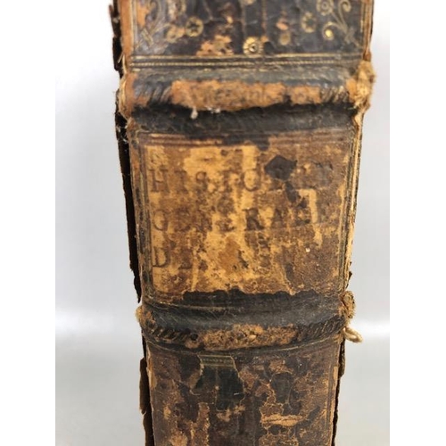 248 - Antique books, Histoire, Generale, D'Espagne Du P Jean De Mariana, 1725, full leather bound