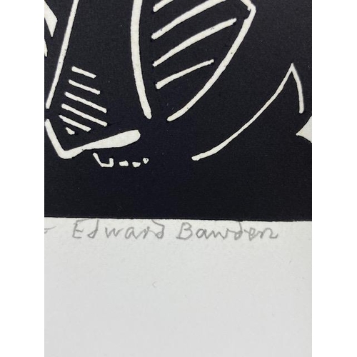 251 - Edward Bawden CBE RA (1903-1989), Britannia, linocut, signed and titled in pencil, numbered 4/15, on... 