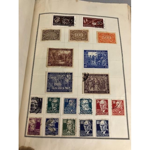 92 - Postage Stamp, Philately Interest, collection of British, Commonwealth and Worldwide stamps containe... 