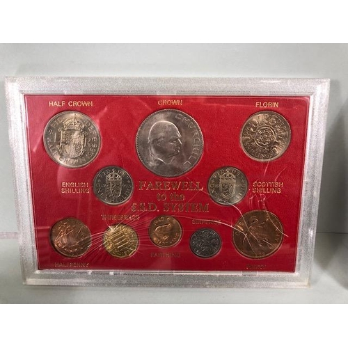 93 - Collectable Coin Interest, British 1972 coin set, four sets of first decimal coin sets, three 1986 C... 