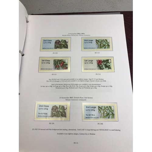 100 - British stamps Philately interest , collection of stamps covering the British Isles contained in Sta... 