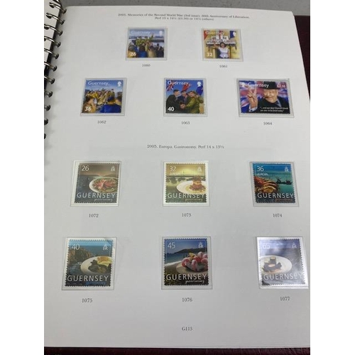 101 - British Stamp, philately interest, collection of Channel Island stamps  ranging from 1941- 2017, con... 