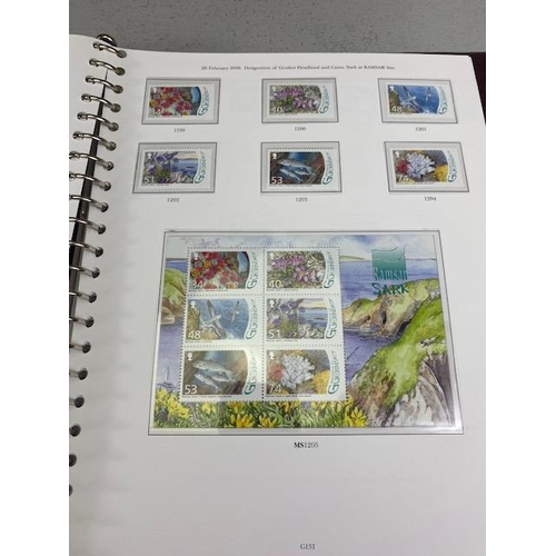 101 - British Stamp, philately interest, collection of Channel Island stamps  ranging from 1941- 2017, con... 