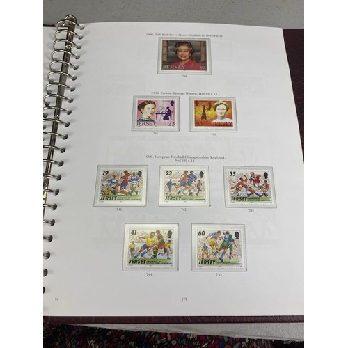 101 - British Stamp, philately interest, collection of Channel Island stamps  ranging from 1941- 2017, con... 