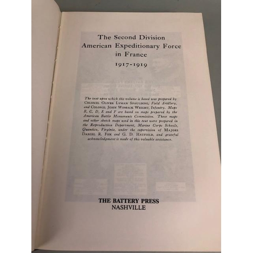 103 - Military History books, The 2nd Division American Expeditionary Force  in France 1917-19, Harvard's ... 