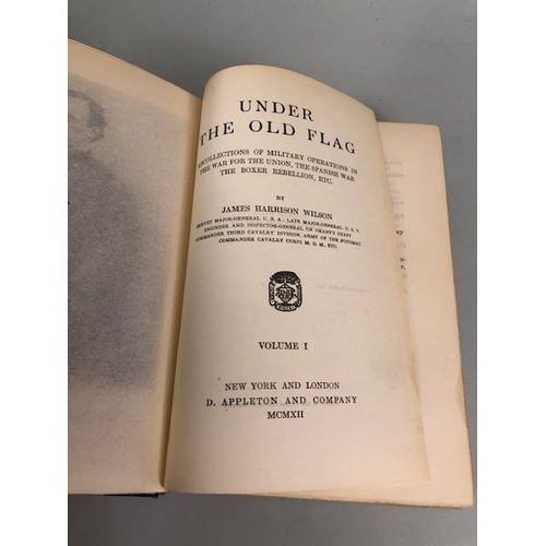 130 - Historical Books, group of books relating to the American Civil war, 1883 first edition Statistical ... 