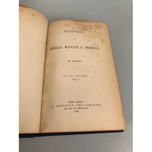 130 - Historical Books, group of books relating to the American Civil war, 1883 first edition Statistical ... 