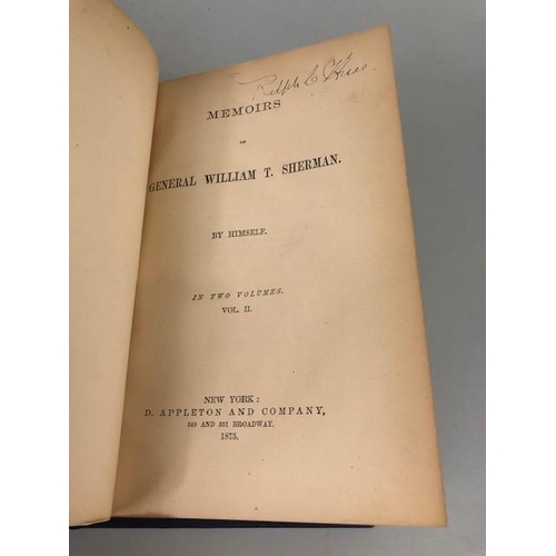 130 - Historical Books, group of books relating to the American Civil war, 1883 first edition Statistical ... 