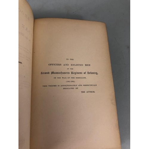 130 - Historical Books, group of books relating to the American Civil war, 1883 first edition Statistical ... 