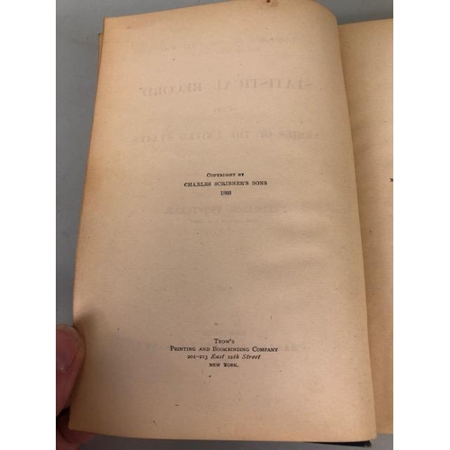 130 - Historical Books, group of books relating to the American Civil war, 1883 first edition Statistical ... 