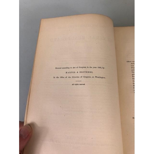 130 - Historical Books, group of books relating to the American Civil war, 1883 first edition Statistical ... 