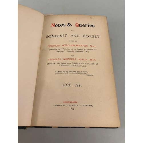 141 - Antique books of local interest, Boswells, Civil Divisions of the County of Dorset 1795, first editi... 