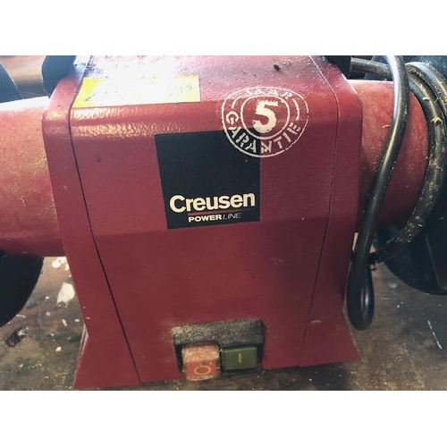 213 - Tools: Buffing and polishing machine by CREUSEN