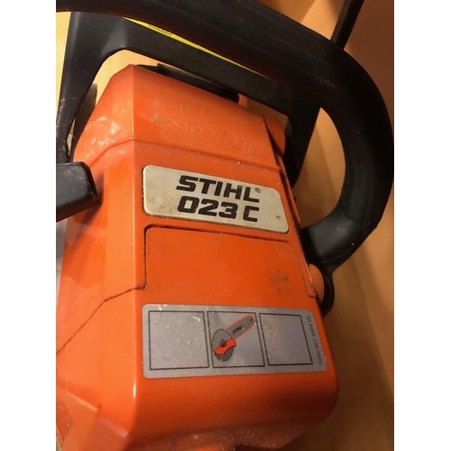 214 - Tools: STIHL D23C chainsaw petrol