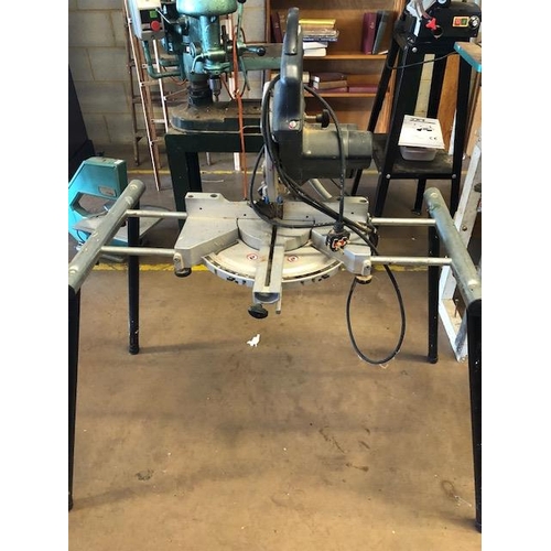 215 - Tools: Chop Saw by ELU on stand