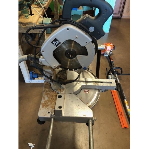 215 - Tools: Chop Saw by ELU on stand