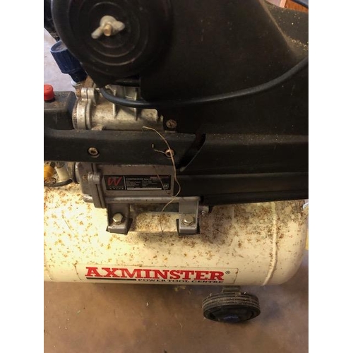 219 - Tools an Axminster Tools Air compressor