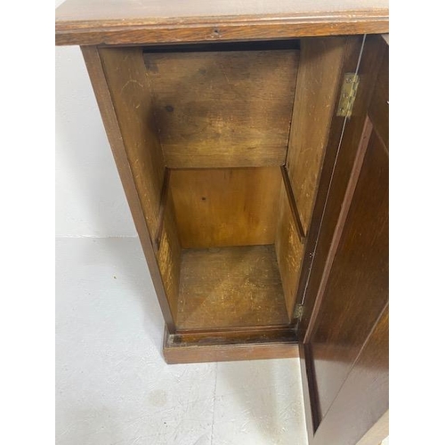 238 - Antique Furniture, 19th century tall bedside  pot cupboards each approximately 35 x 35 x 75cm