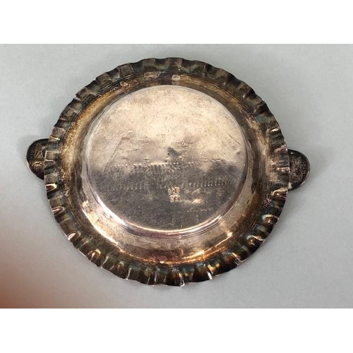 24 - Collection of continental and foreign silver items to include pin dishes etc (4) total weight approx... 