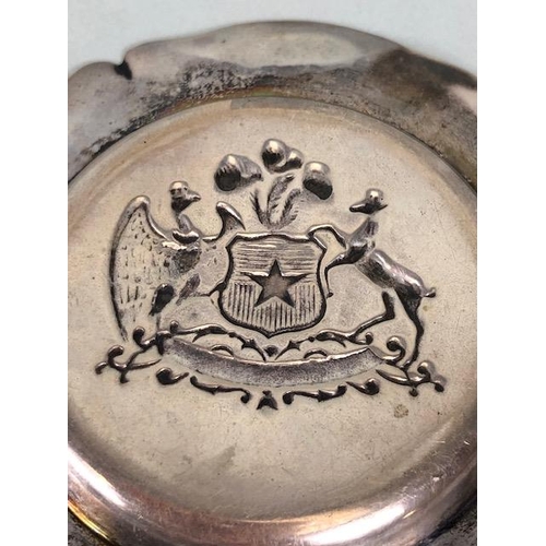 24 - Collection of continental and foreign silver items to include pin dishes etc (4) total weight approx... 