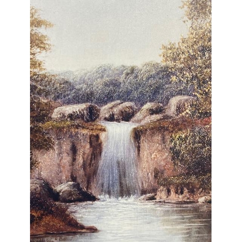 248 - Print of a constable style painting in ornate gilt frame approximately 100 x 76cm