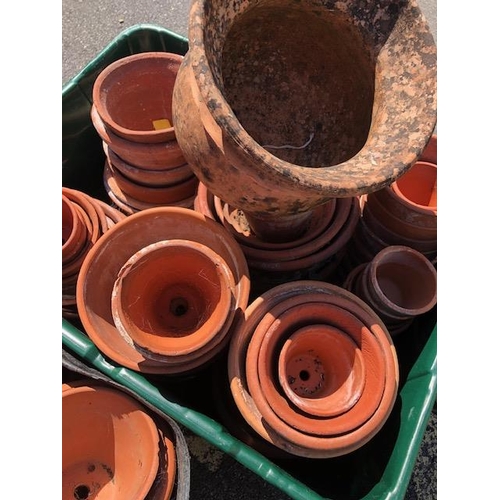 285 - Large Collection of terracotta pots