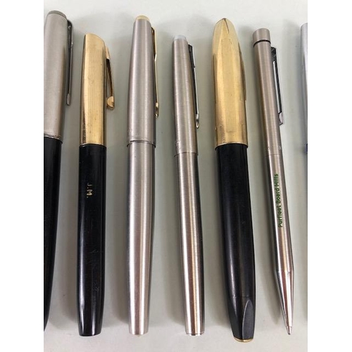 30 - Collection of vintage fountain pens