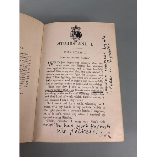 88 - Signed Autographs and annotations, pictures, doodles and poems across many pages by Spike Milligan, ... 