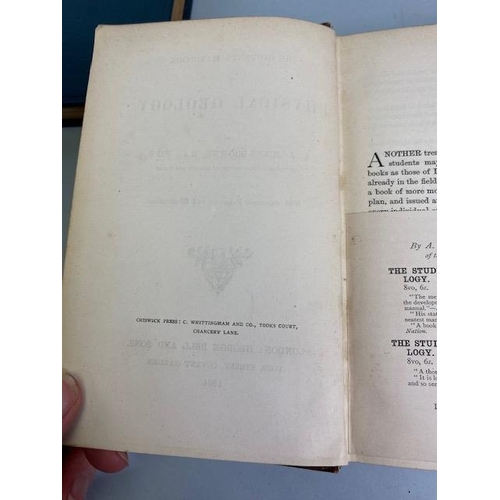 151 - Antique books on Geology , Dr Mantels wonder of Geology Vol 1&2 1839, The Geology of Yorkshire , Ken... 