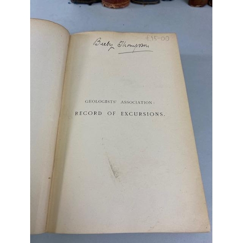 151 - Antique books on Geology , Dr Mantels wonder of Geology Vol 1&2 1839, The Geology of Yorkshire , Ken... 