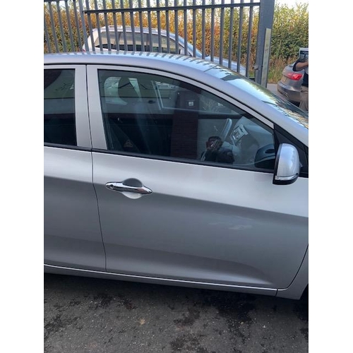 155 - Motorcar (car): A single owner from new vehicle, a KIA Picanto 2 Automatic, 5 door Hatchback, 1248cc... 