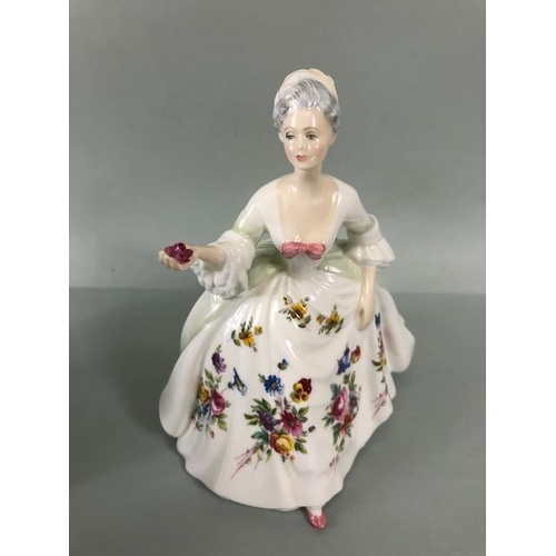 160 - Royal Doulton, Collection of ceramic Ladies to include, Clarissa, Fragrance, Hannah, Dianna, Romance... 