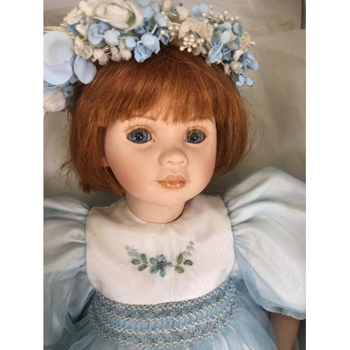 174 - Collectors Dolls, Three dolls from Pauline's limited edition Dolls range, Serena number 77 of 950, H... 