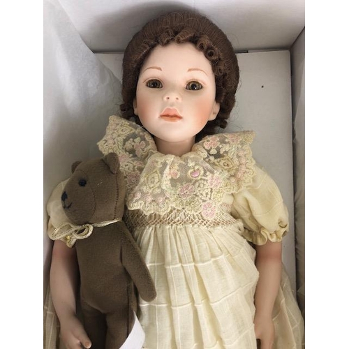 175 - Collectors dolls, three dolls from Pauline's limited edition dolls range, Stacey, number 631 of 1500... 