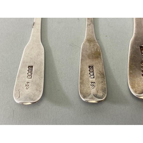 20a - Collection of six various Irish hallmarked Silver teaspoons to include Georgian examples (approx 100... 