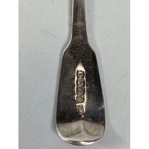 22a - Pair of Hallmarked Silver Georgian ladles Hallmarked for London 1823 by maker WC approx 18cm in leng... 