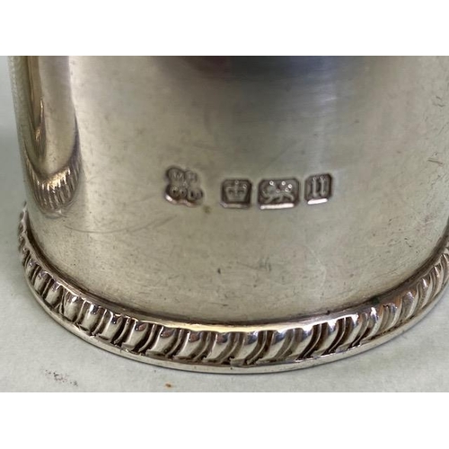 24a - Collection of five Silver hallmarked napkin rings various makers and styles approx 160g