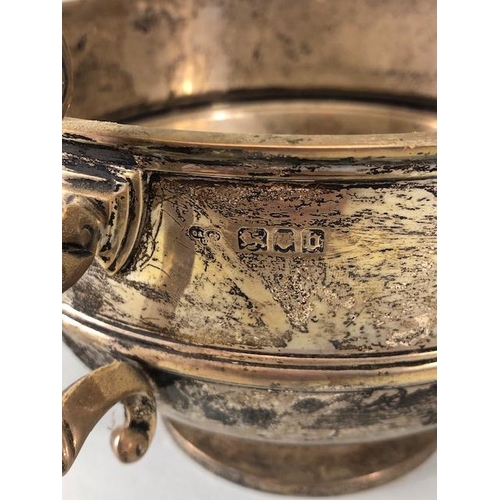 5 - Large Hallmarked silver Trophy cup, hallmarked for London by maker Goldsmiths & Silversmiths Co Ltd,... 