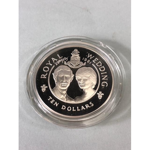 45 - Silver Coins, Royal Mint, Royal Marriage Silver Proof Coin Commemorative collection, 16 coins in ori... 