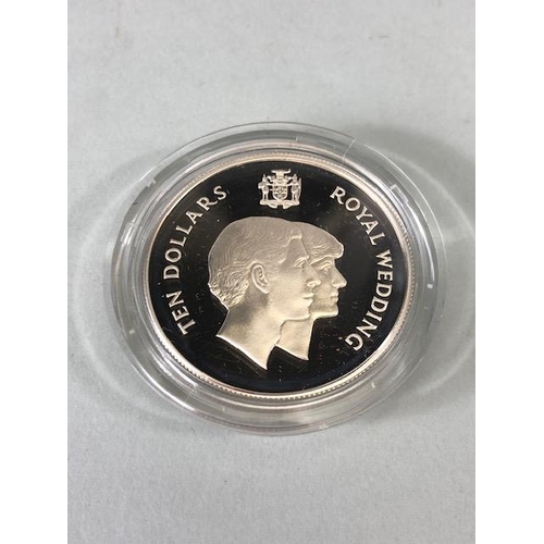 45 - Silver Coins, Royal Mint, Royal Marriage Silver Proof Coin Commemorative collection, 16 coins in ori... 