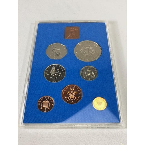 47 - Coins, collection of UK presentation coin sets, with their slip covers, issued by the Royal Mint, Co... 