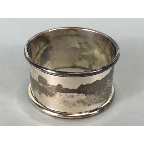 50 - Antique Silver, collection of English hallmarked silver ware, to include a rose bowl approximately 1... 