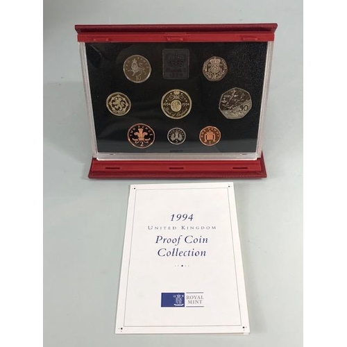 60 - Coins, group of Royal Mint United Kingdom Proof Coin collections, all in original cases with certifi... 